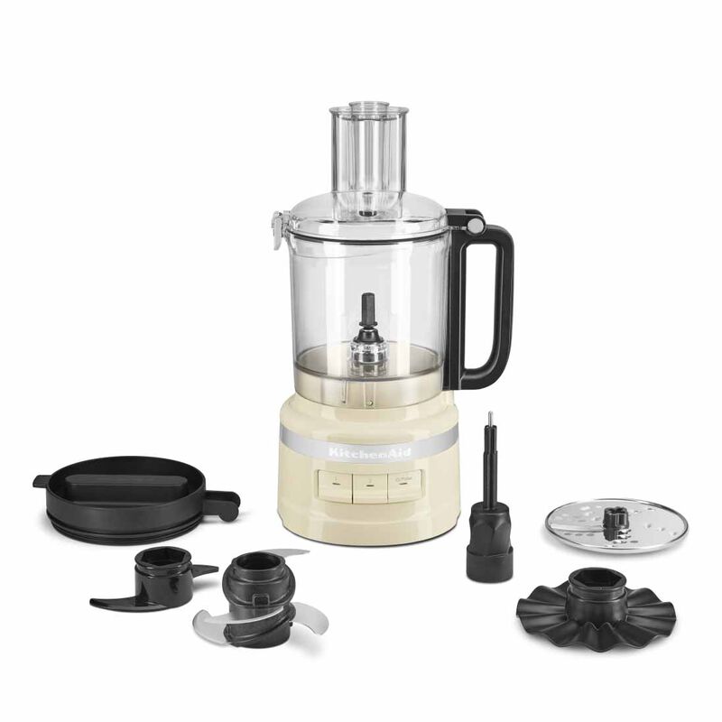 KitchenAid 9 Cup Food Processor - Almond Cream image number 1
